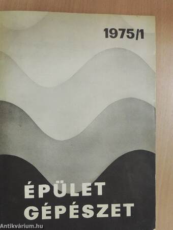 Épületgépészet 1975/1-6.