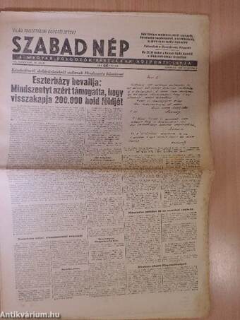 Szabad Nép 1949. február 5.