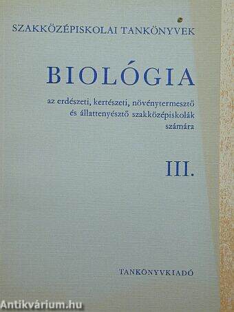 Biológia III.
