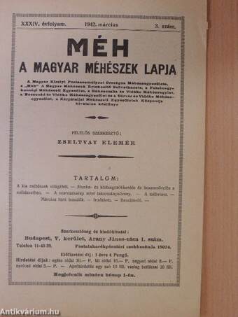 Méh 1942. március 1.