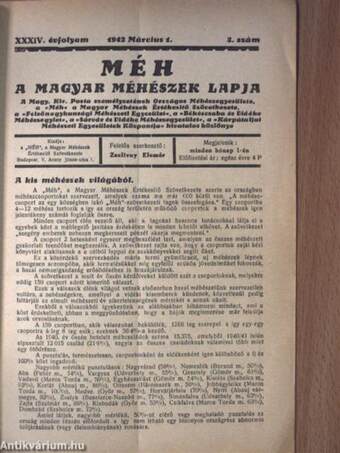 Méh 1942. március 1.