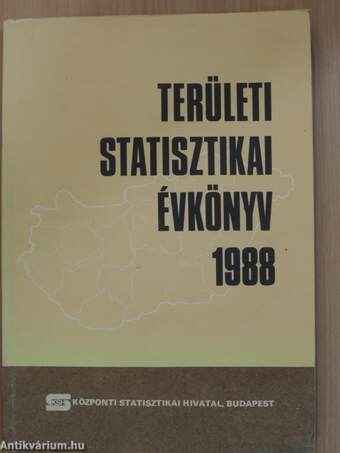 Területi statisztikai évkönyv 1988