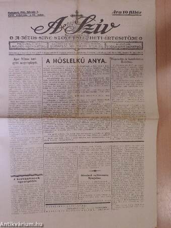 A Szív 1941. február 1.