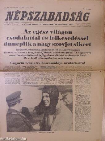 Népszabadság 1961. április 14.