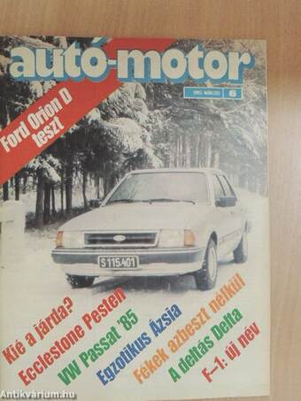 Autó-Motor 1985/6.