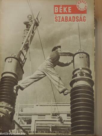 Béke és szabadság 1951-1952. (vegyes számok, 50 db)