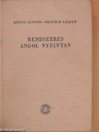 Rendszeres angol nyelvtan