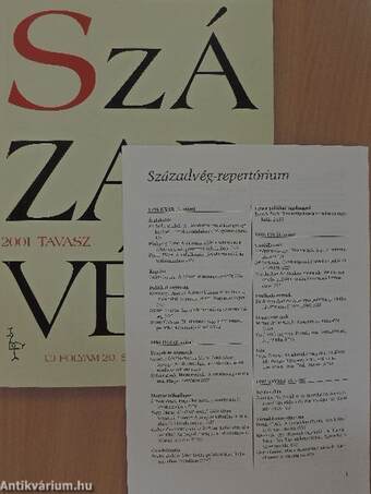 Századvég 2001. Tavasz