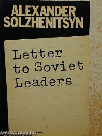 Letter to Soviet Leaders