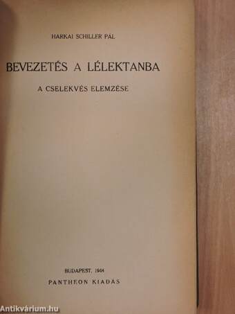 Bevezetés a lélektanba