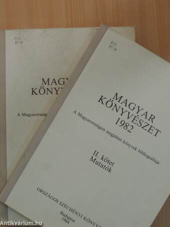 Magyar könyvészet 1982 I-II.