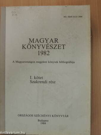 Magyar könyvészet 1982 I-II.