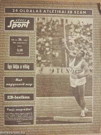 Képes Sport 1966. szeptember 6.