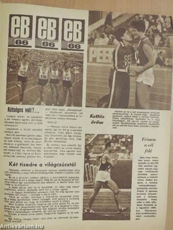 Képes Sport 1966. szeptember 6.