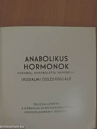 Anabolikus hormonok