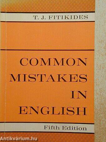 Common mistakes in English