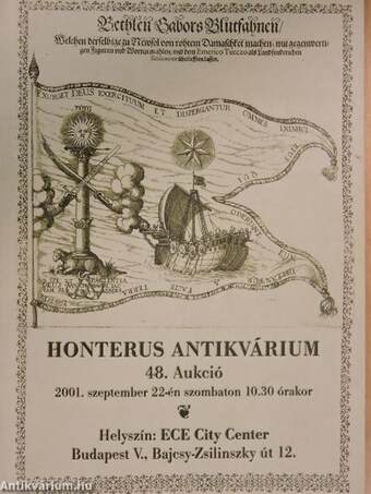 Honterus Antikvárium 48. Aukció