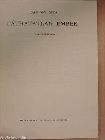 Láthatatlan ember