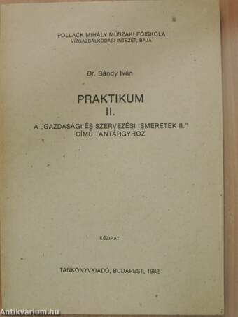 Praktikum II.