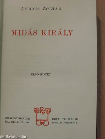 Midás király I-II.