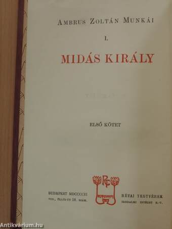 Midás király I-II.