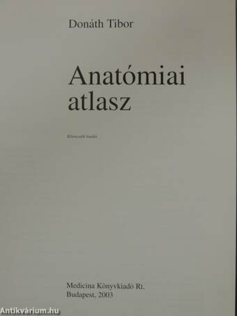 Anatómiai atlasz