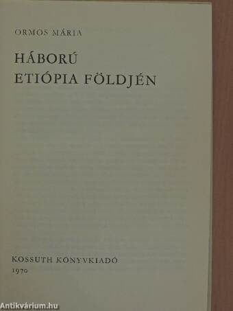 Háború Etiópia földjén