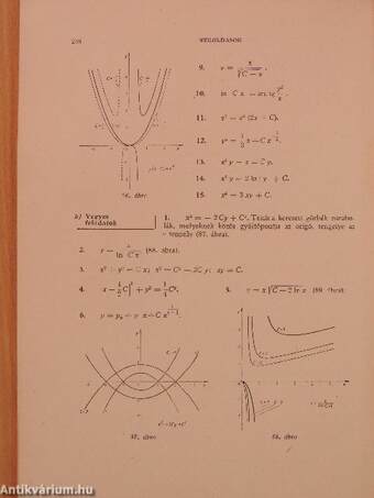 Műszaki matematikai gyakorlatok B. VII.