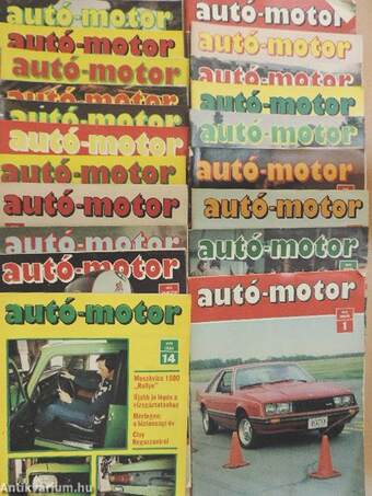 Autó-Motor 1979. (nem teljes évfolyam)