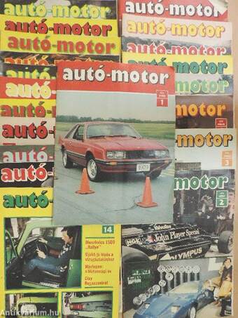 Autó-Motor 1979. (nem teljes évfolyam)