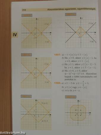 Matematika - Gyakorló és érettségire felkészítő feladatgyűjtemény I. - Megoldások