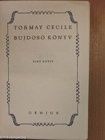 Bujdosó könyv I-II.