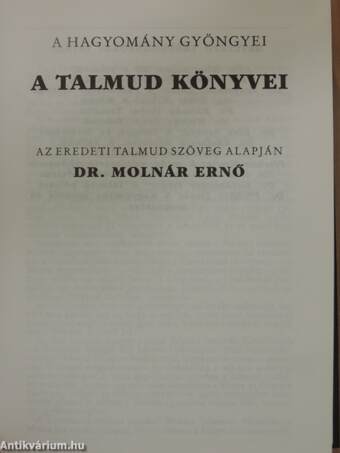 A Talmud könyvei