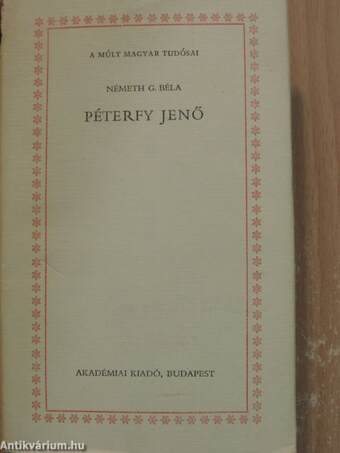 Péterfy Jenő