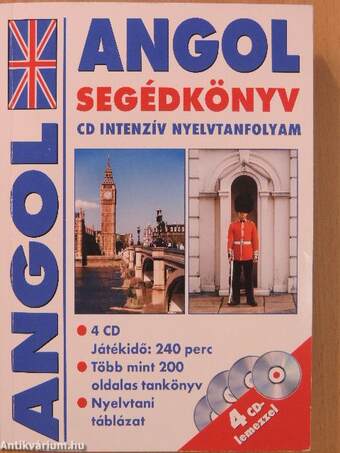 Angol CD intenzív nyelvtanfolyam - 4 CD-vel