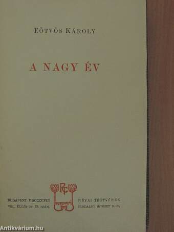 A nagy év