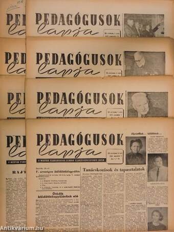 Pedagógusok Lapja 1957. május-december