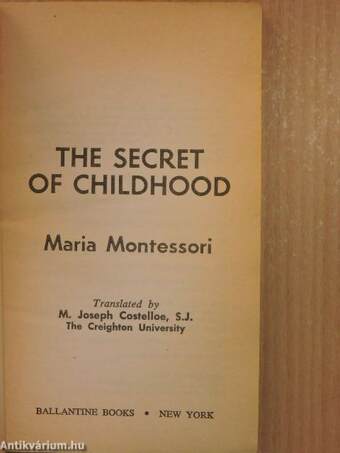 The Secret of Childhood