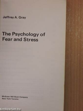 The Psychology of Fear and Stress