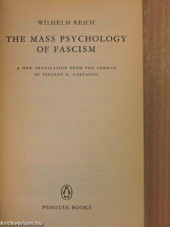 The Mass Psychology of Fascism