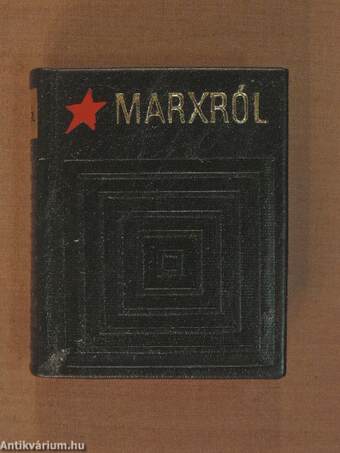 Marxról (minikönyv) (számozott)