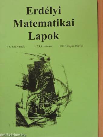 Erdélyi Matematikai Lapok 2007. május