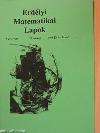 Erdélyi Matematikai Lapok 2008. június