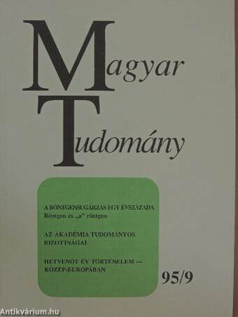 Magyar Tudomány 1995. szeptember