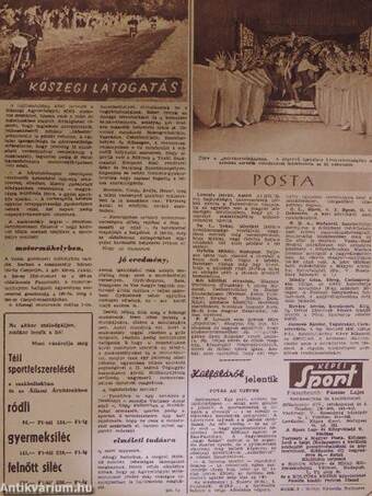 Képes Sport 1961. január-december 