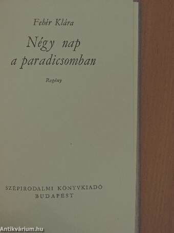 Négy nap a paradicsomban