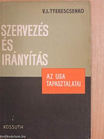 Szervezés és irányítás