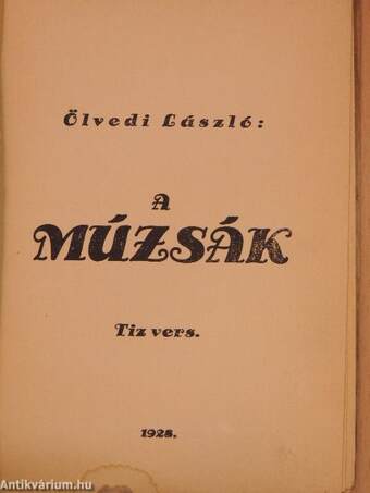 A múzsák