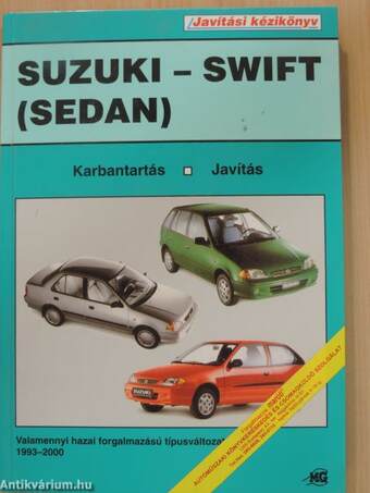 Suzuki-Swift (Sedan) javítási kézikönyv