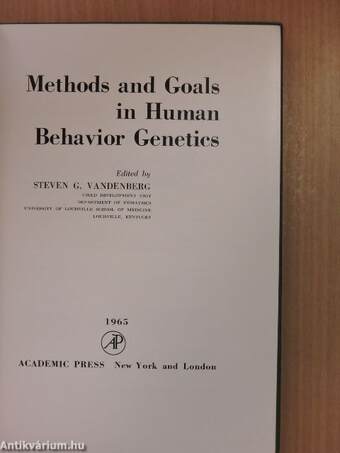 Methods and Goals in Human Behavior Genetics